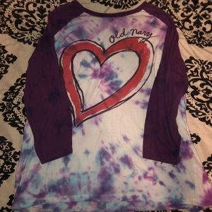 3/$22 Tye Dye Old Navy Baseball Style Shirt